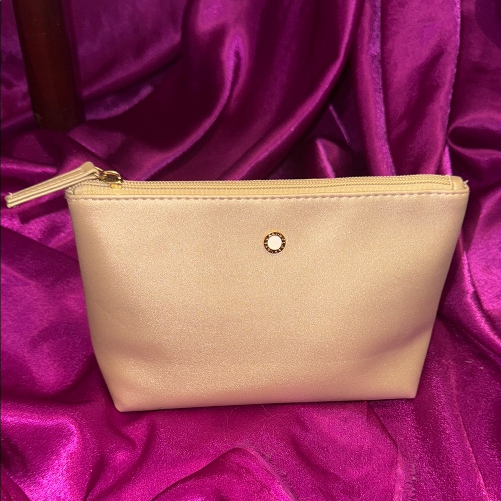 Bvlgari Elegant Gold Cosmetic Pouch